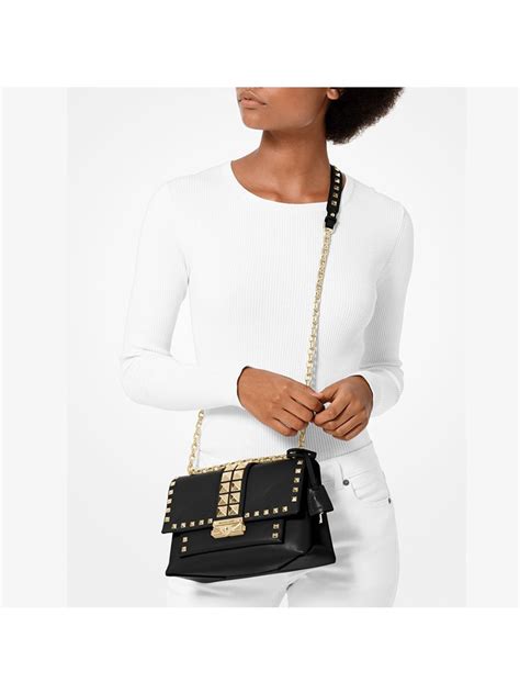 michael kors cece studded bag|mk cece.